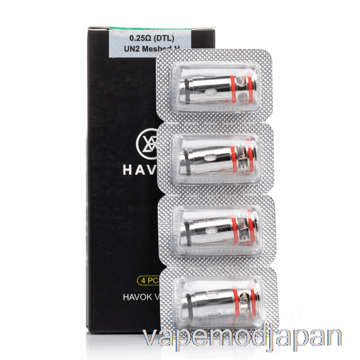 Vape Japan Uwell Havok 交換用コイル 0.25ohm Un2 メッシュ H コイル